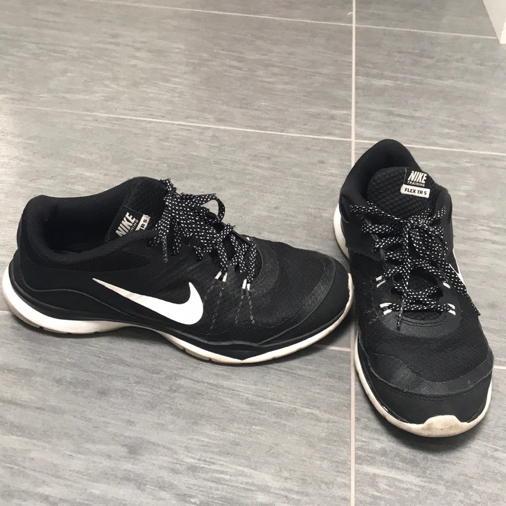 Black Nike sneakers